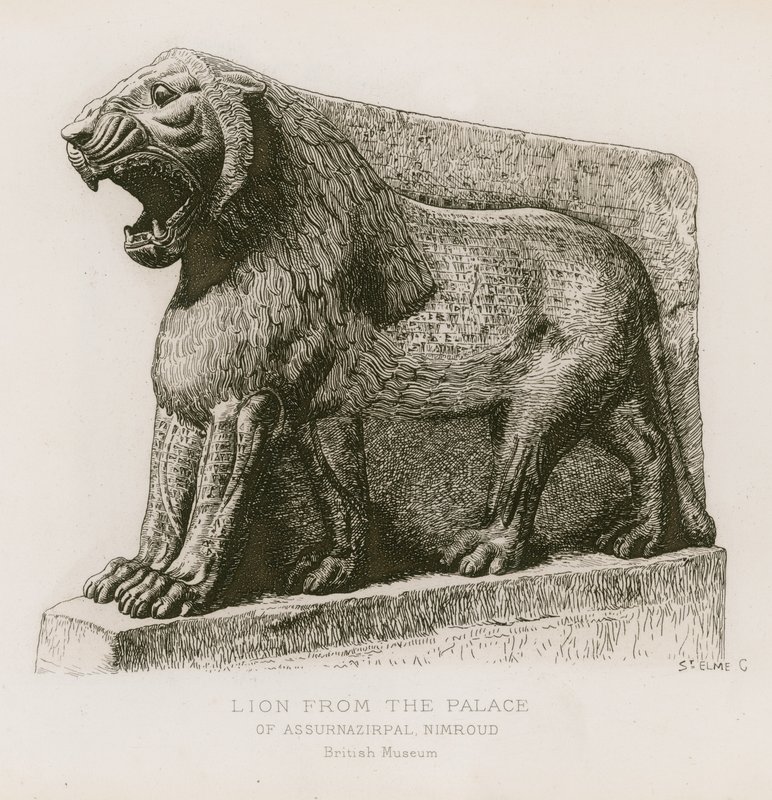 Lion du palais d