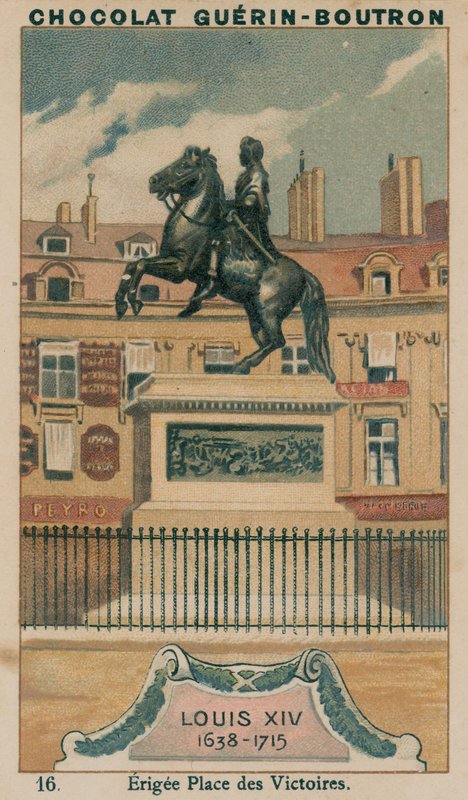 Louis XIV, 1638-1715, Érigée Place des Victoires - French School
