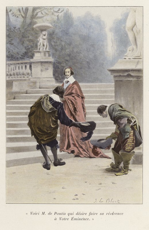 Louis de Pontis est présenté au cardinal Richelieu, XVIIe siècle - French School