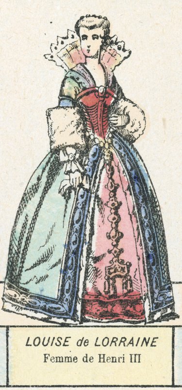 Louise de Lorraine, Femme de Henri III - French School