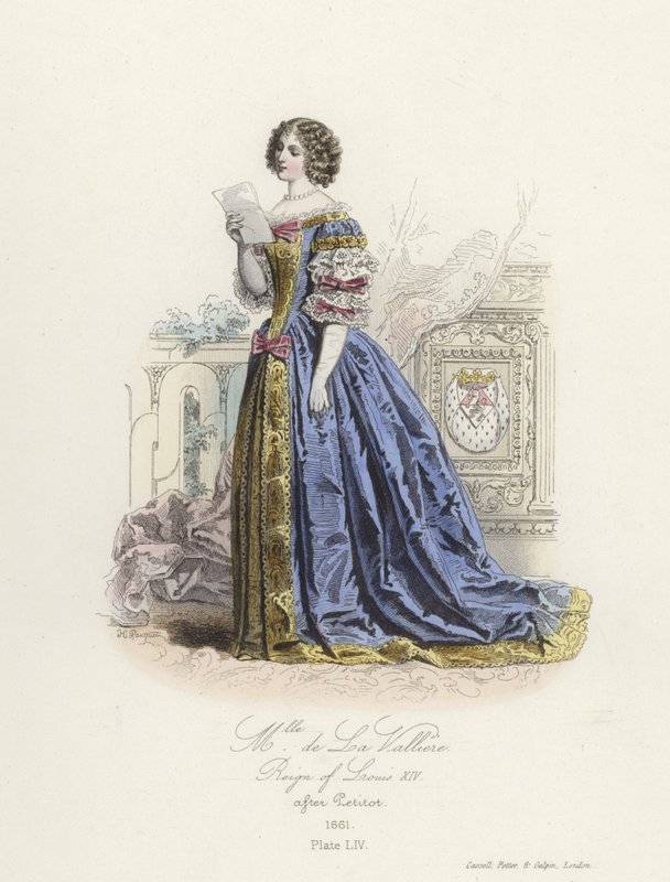 Louise de La Vallière, maîtresse de Louis XIV de France - French School