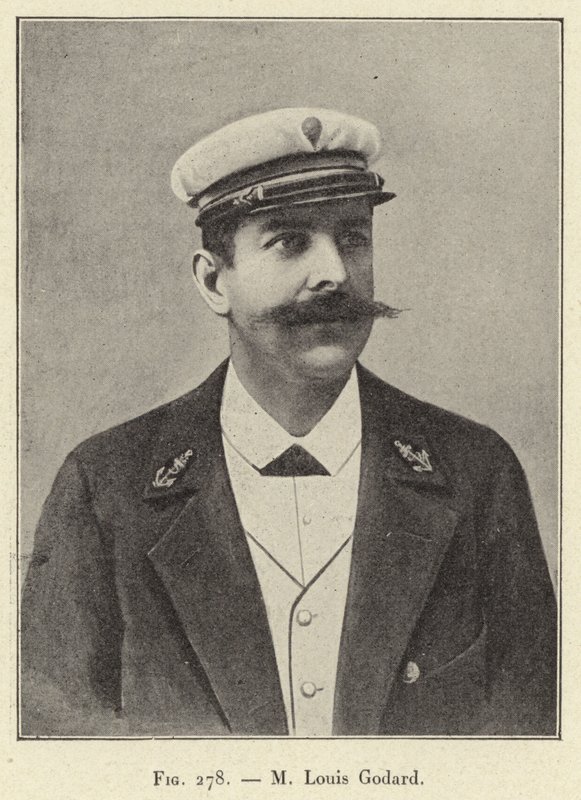M Louis Godard - French School