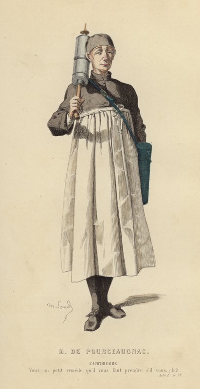 M. de Pourceaugnac - French School