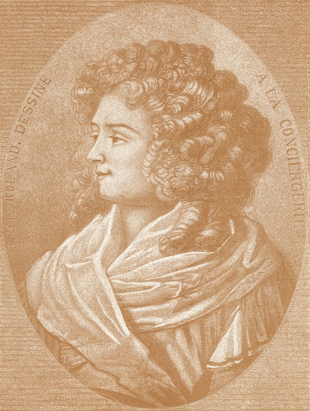 Madame Roland, révolutionnaire française - French School