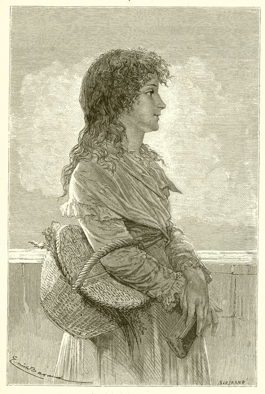 Madame Roland dans son enfance - French School
