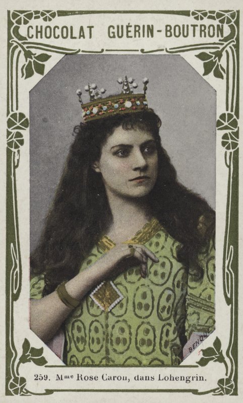 Madame Rose Caron, dans Lohengrin - French School
