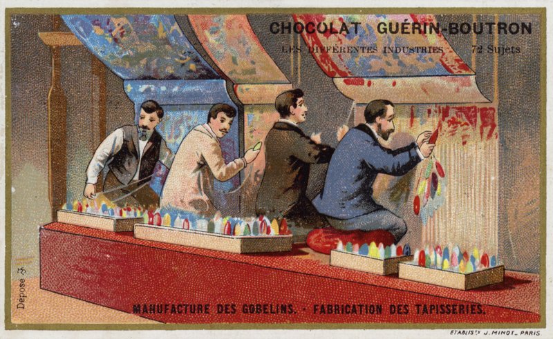 Fabrication de tapisseries à la Manufacture des Gobelins - French School