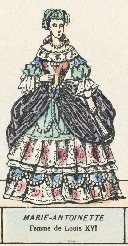Marie-Antoinette, Femme de Louis XVI - French School