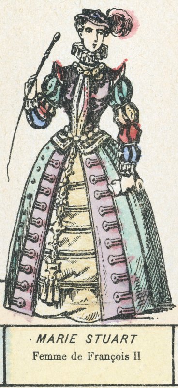 Marie Stuart, femme de François II - French School