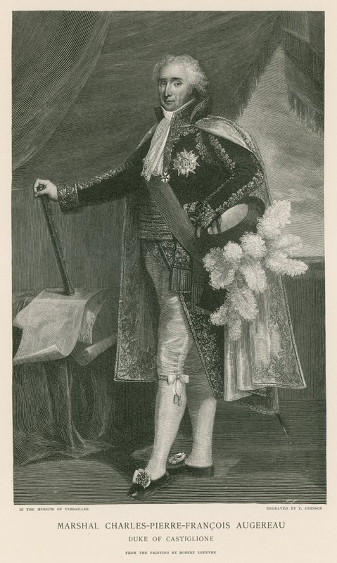 Maréchal Charles-Pierre-François Augereau - French School