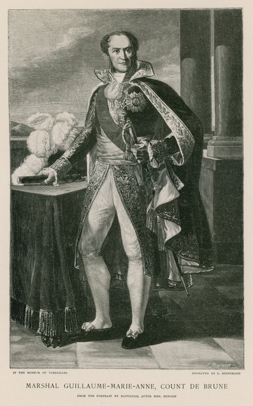 Maréchal Guillaume-Marie-Anne, Comte de Brune - French School