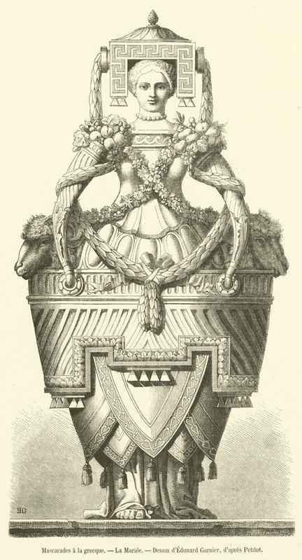 Mascarades à la grecque, La Mariée - French School