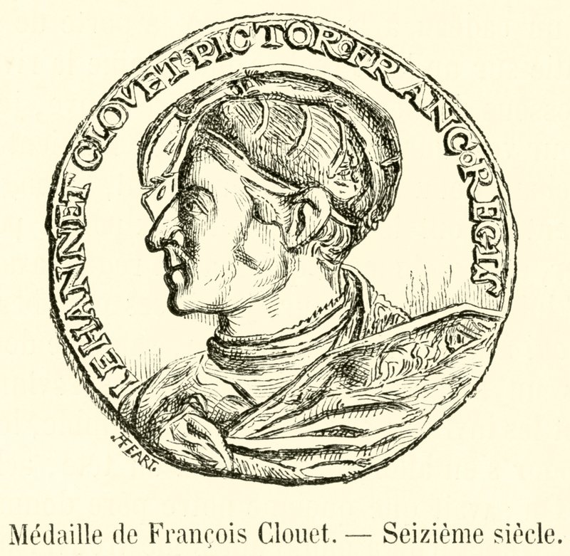 Médaille de François Clouet, Seizième siècle - French School