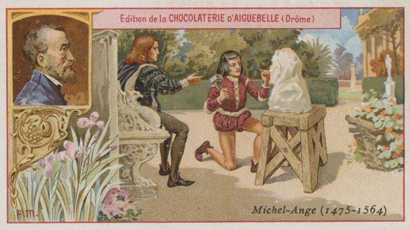 Michel-Ange, artiste italien - French School
