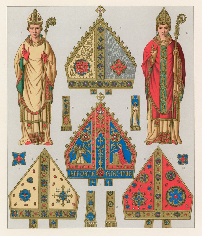 Costume du Moyen Âge - French School