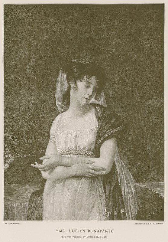 Mme. Lucien Bonaparte - French School