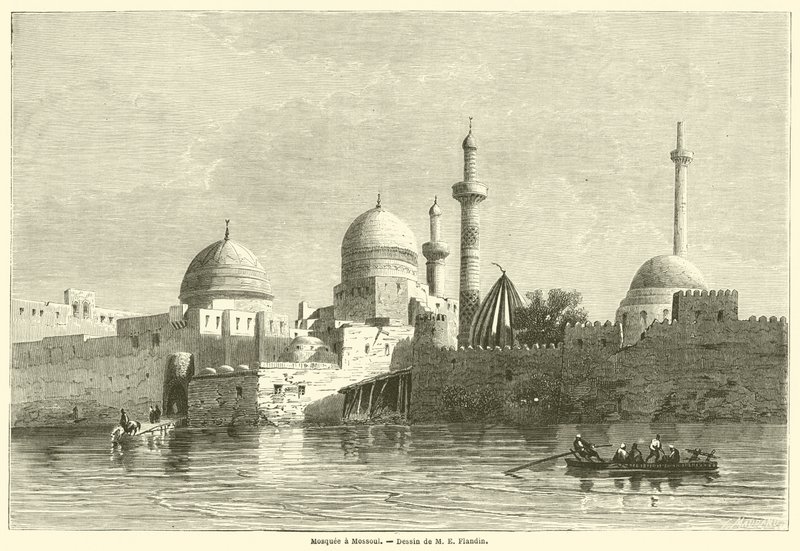 Mosquée à Mossoul - French School