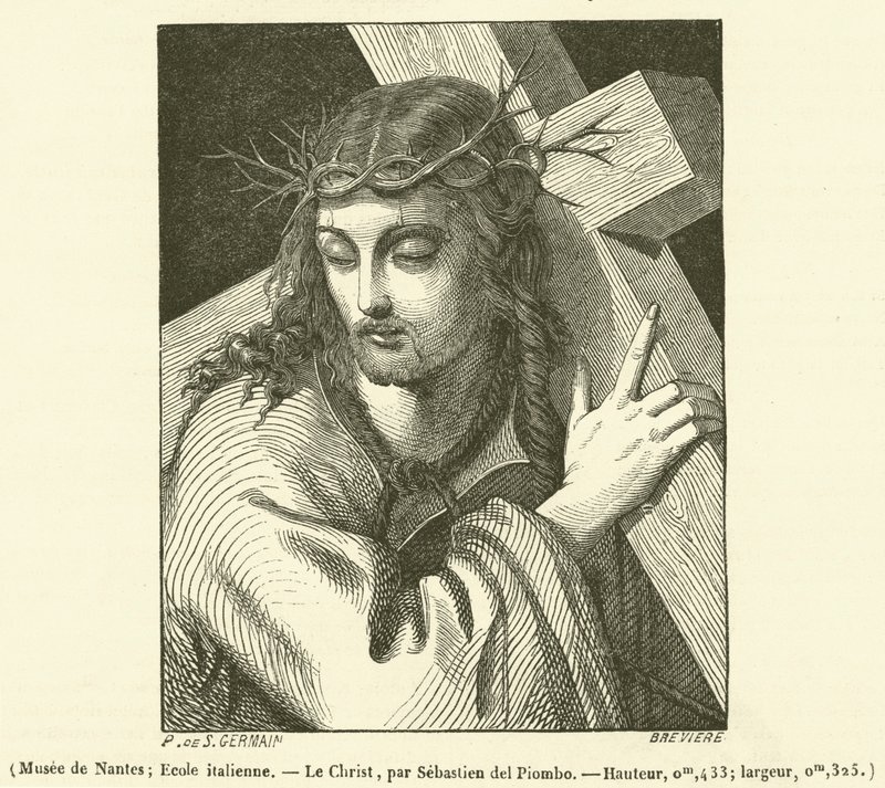 Musée de Nantes, École italienne, Le Christ - French School