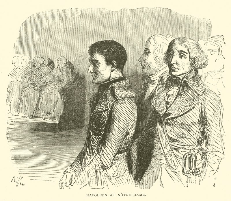 Napoléon à Notre-Dame - French School