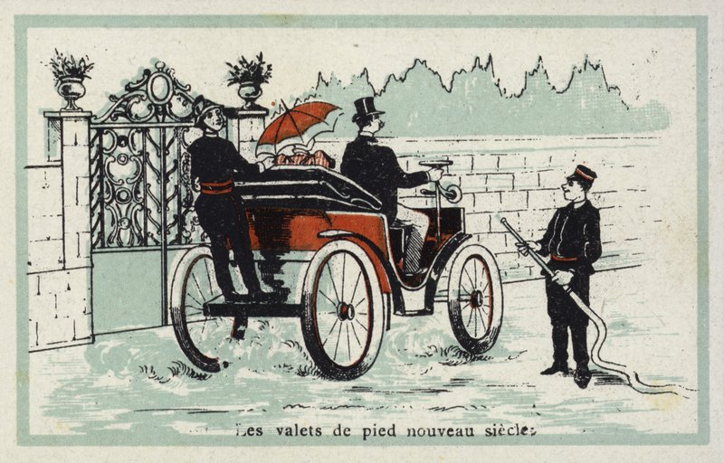 Valets du nouveau siècle - French School