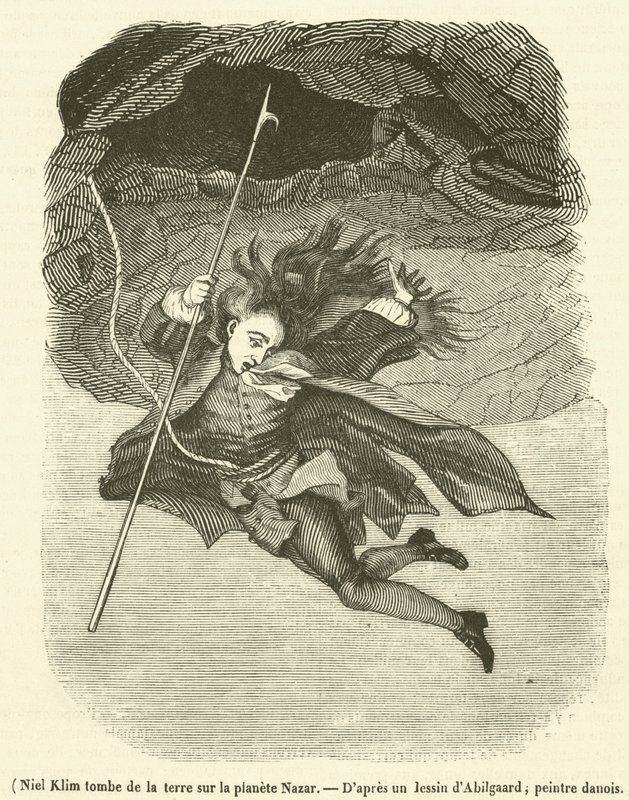 Niel Klim tombe de la terre sur la planète Nazar - French School