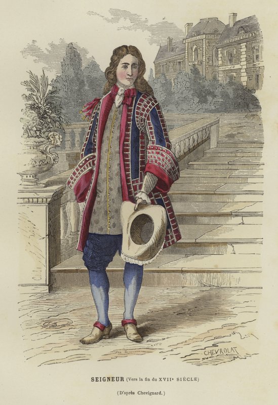Noble, fin 17ème siècle - French School