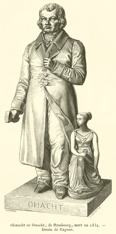 Ohmacht ou Omacht, de Strasbourg, mort en 1834 - French School