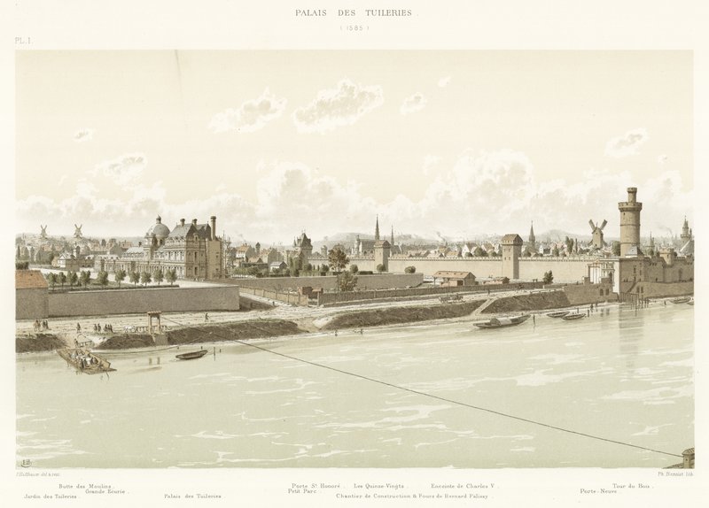 Palais des Tuileries, 1585 - French School