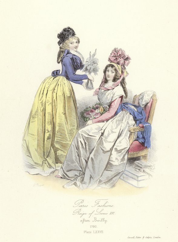 Modes parisiennes, règne de Louis XIV - French School