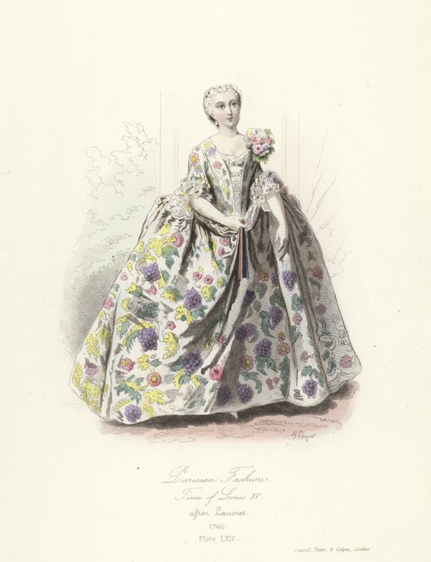 Modes parisiennes, époque de Louis XV - French School