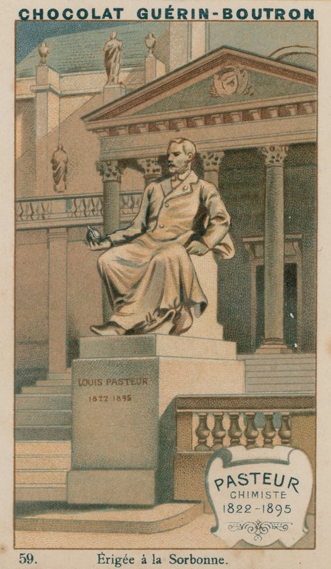 Pasteur, Chimiste, 1822-1895, Érigée à la Sorbonne - French School