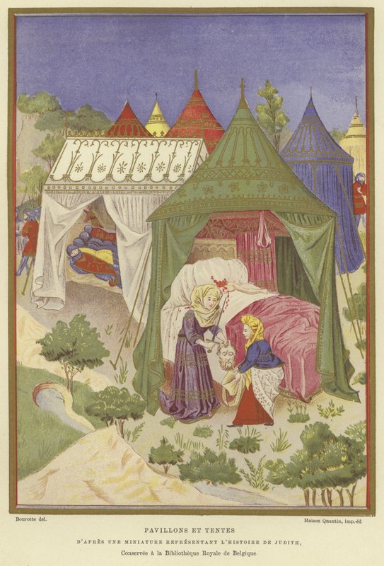 Pavillons et tentes - French School