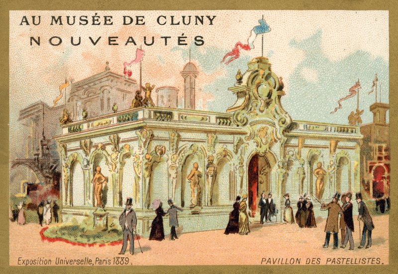 Pavillon des Pastellistes, Exposition Universelle, Paris - French School