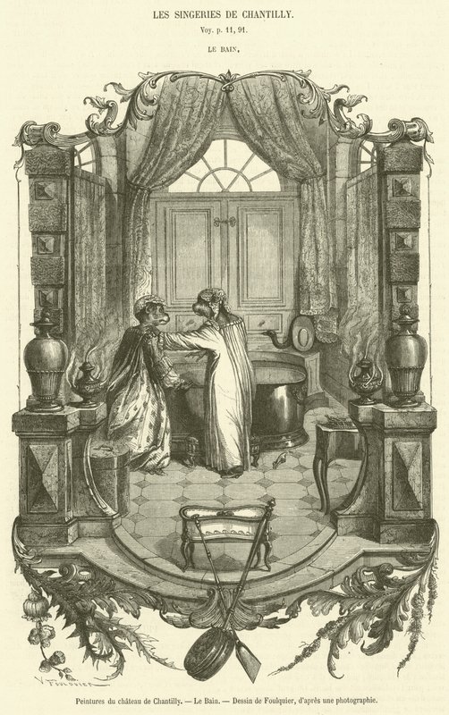 Peintures du château de Chantilly, Le Bain - French School
