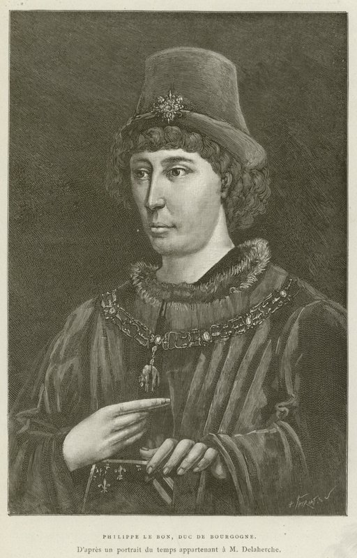 Philippe Le Bon, Duc De Bourgogne - French School