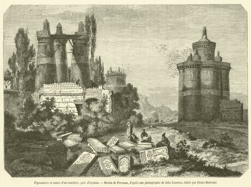Pigeonniers et ruines d