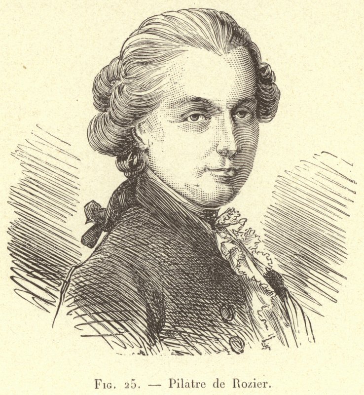 Pilatre de Rozier - French School
