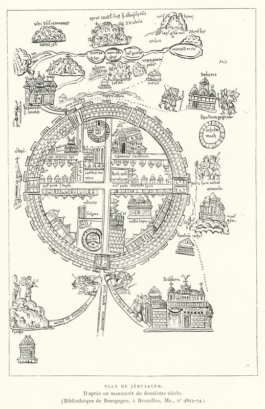 Plan de Jérusalem - French School