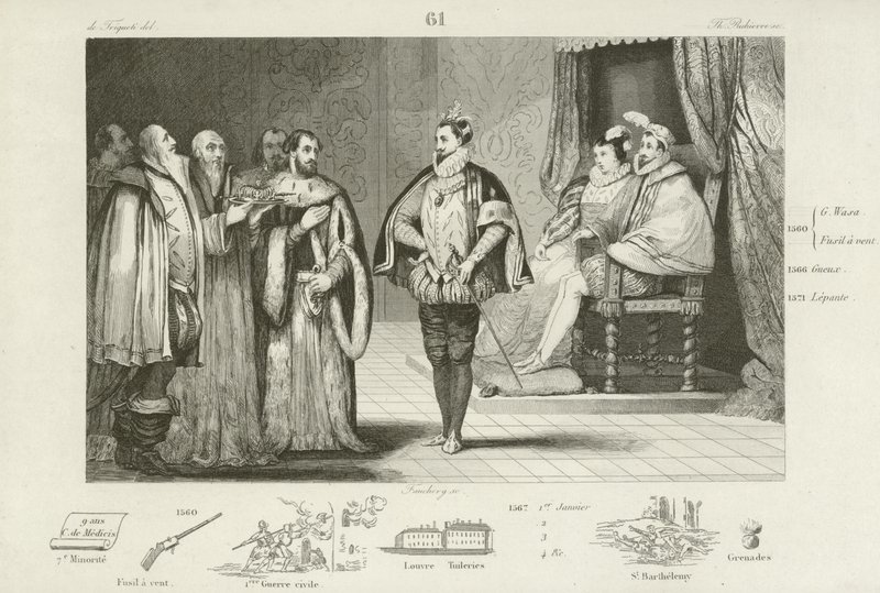 Ambassadeurs polonais informant Henri, duc d