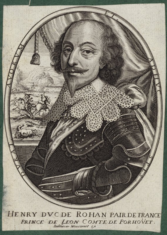 Portrait de Henri de Rohan, duc de Rohan - French School