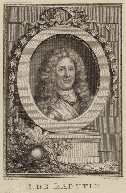 Portrait de Roger de Rabutin, Comte de Bussy - French School
