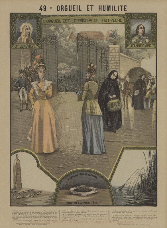 Orgueil et humilité - French School