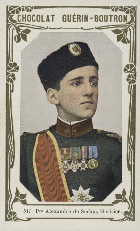 Prince Alexandre de Serbie, Héritier - French School