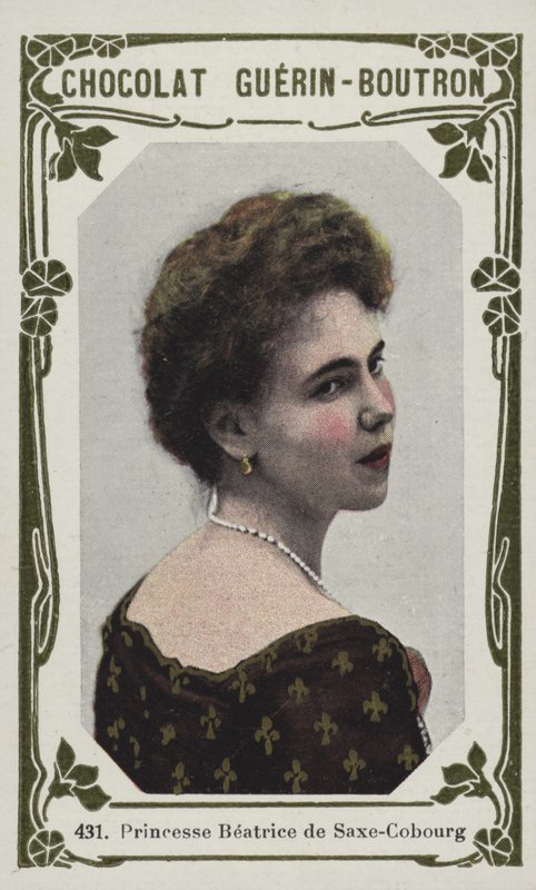 Princesse Béatrice de Saxe-Cobourg - French School