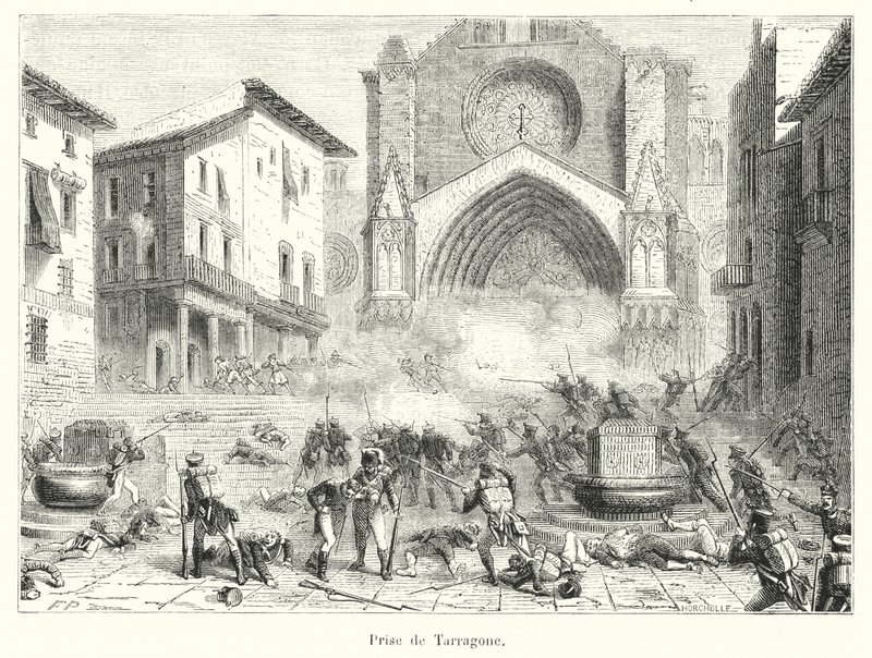 Prise de Tarragone - French School