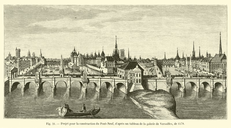 Projet pour la construction du Pont-Neuf, d