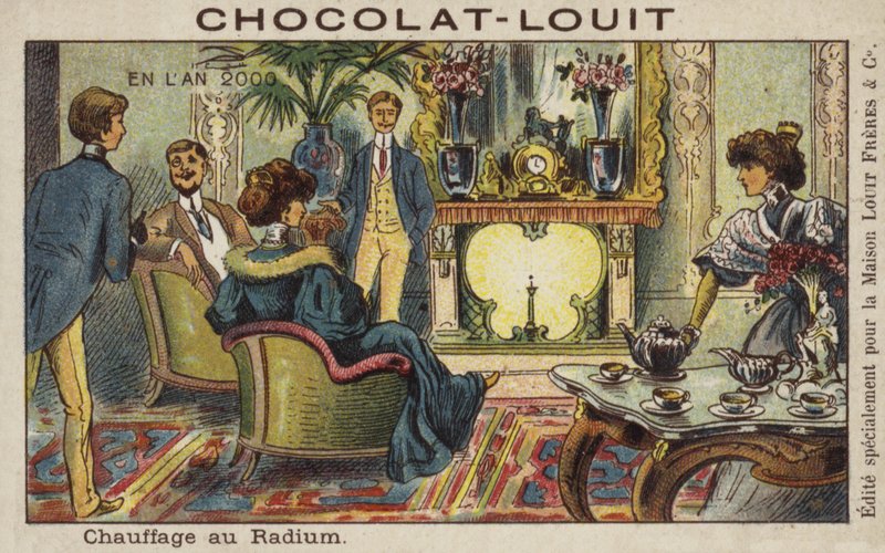 Chauffage au radium en l
