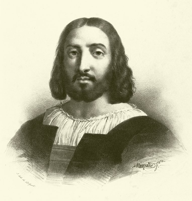 Raffaello Sanzio da Urbino, connu sous le nom de Raphaël, portrait - French School