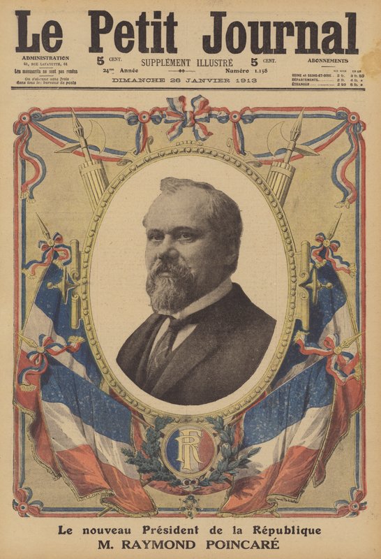 Raymond Poincaré, nouveau président de la République française - French School