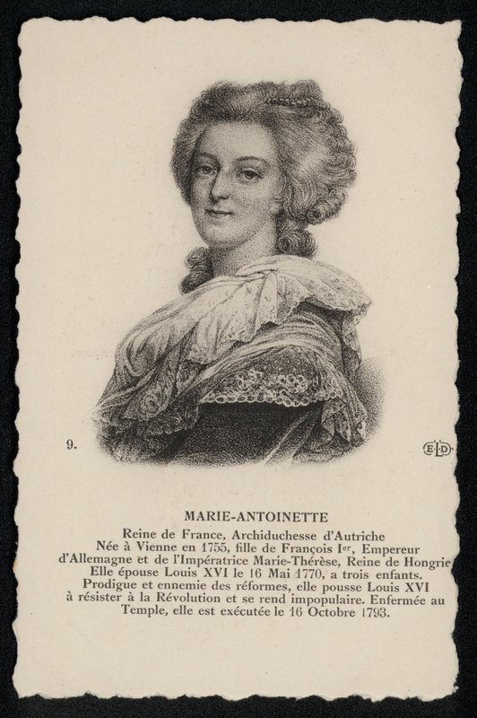 Reine Marie-Antoinette - French School